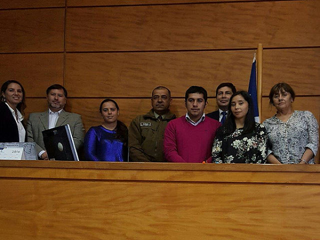Profesionales de la DPP sostuvieron una reunión con representantes de las instituciones de justicia de Hualaihué