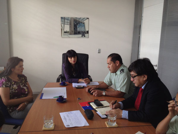 Los representantes de Gendarmería, la Defensoría y la Seremi de Justicia de Antofagasta se reunirán permanentemente.