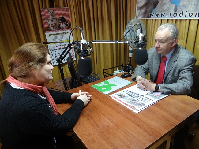 Verónica Reyes respondió también las consultas de los auditores de Radio Magallanes.