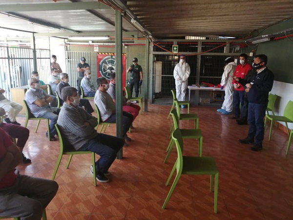 A 18 internos atendió el Defensor Regional de Valparaíso, Claudio Pérez García.