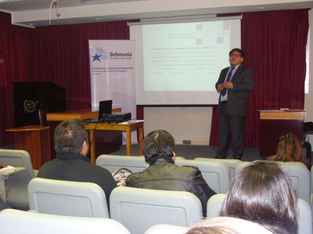 El Defensor Regional (S) de Antofagasta dio charla a los estudiantes de la Universidad de Antofagasta