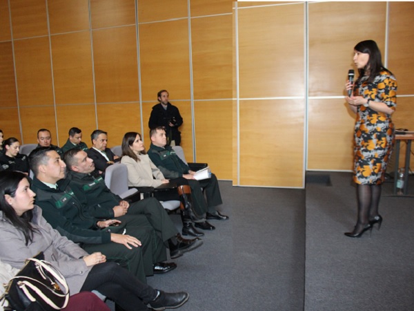 La Defensora Regional participó de la inauguración de una capacitación interinstitucional con Gendarmería. 