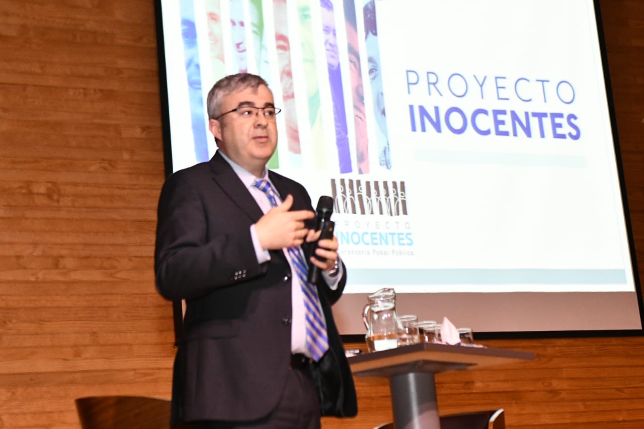 Pablo Ardouin dio a conocer el portal del "Proyecto Inocentes" y el propósito de esta iniciativa.