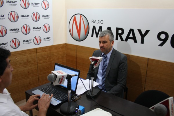 El Defensor Regional de Atacama, Raúl Palma, dio a conocer proceso de licitación 2015 en radio Maray.