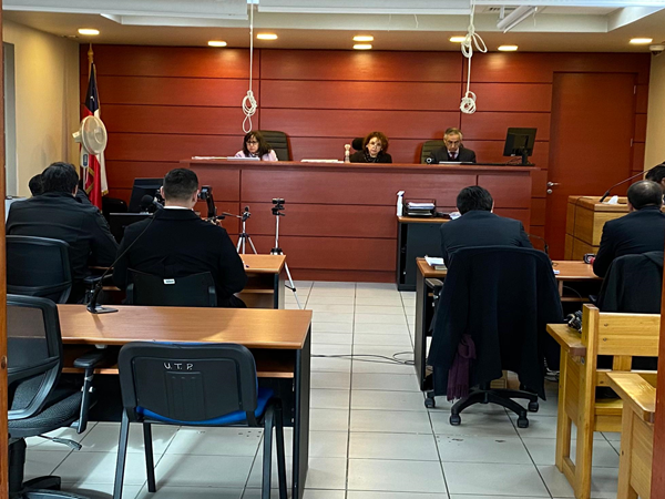 Por diez días se extendió el juicio en el Tribunal Oral en lo Penal de Concepción, el que concluyó con un veredicto absolutorio.