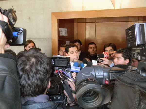La audiencia de reformalización se realizó en el 11° Juzgado de Garantía de Santiago.