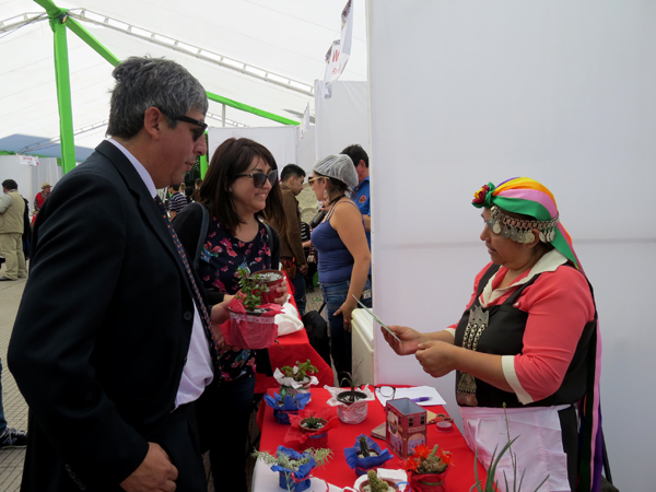 Ubelinda conversó con el jefe de la Unidad de Estudios, Víctor Providel, y con la trabajadora social Macarena Martínez.