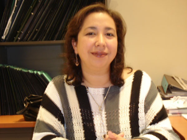 La abogada Ximena Gutiérrez Jaramillo, defensora local ca Coyhaique.