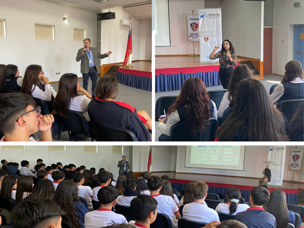 Las y los alumnos aprendieron sobre el sistema de justicia y sobre el rol de la Defensor&iacute;a Penal P&uacute;blica.