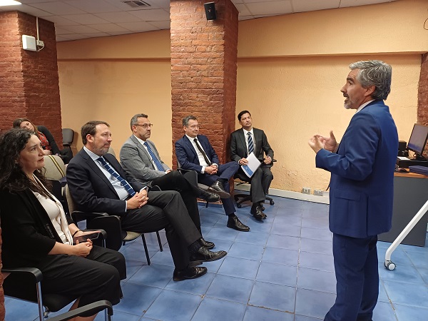 El jefe de Estudios, Fernando Alliende, resumió los hitos de la gestión de Claudio Pérez al conmemorarse 20 años de la reforma procesal penal.