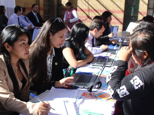 Defensoría junto a otros servicios público fueron parte de una nueva actividad de difusión realizado en la cárcel de Acha