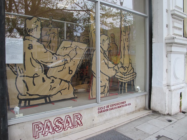 La obra del Proyecto PASAR fue confeccionada en papel. 