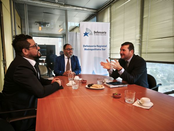 Los directivos regionales de la Defensor&iacute;a y de la Fiscal&iacute;a, destacaron el buen nivel de las relaciones interinstitucionales.