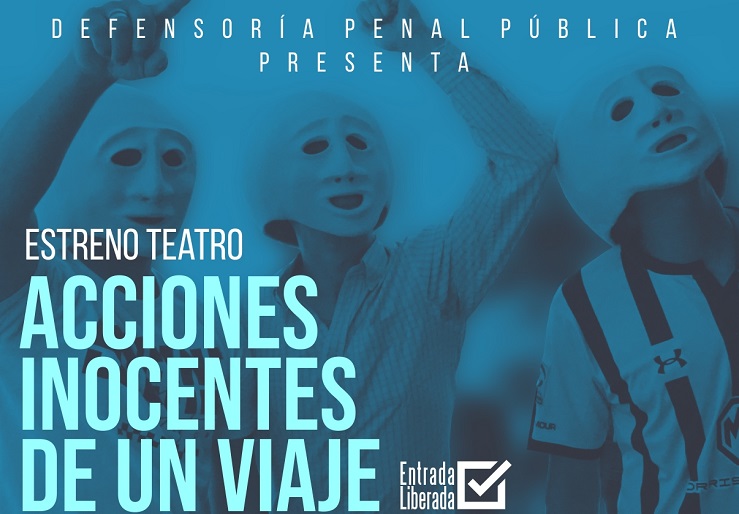 El gran estreno de “Acciones inocentes de un viaje”  será este jueves 21 en el Teatro Municipal de Antofagasta.