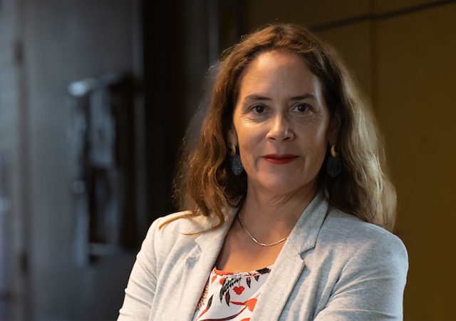 La Defensora Regional Metropolitana Norte, Daniela B&aacute;ez Aguirre.