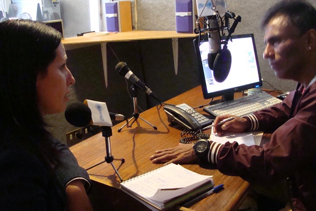 La sicóloga Golda Barrientos fue entrevistada en radio Centro FM.