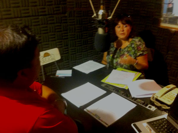 Lorena Rodríguez conversó con Jaime Troillán, a quien le explicó en qué consiste el modelo de defensa penal indígena de la DPP.