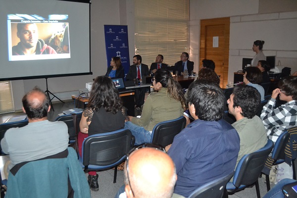 La Defensora Regional de Coquimbo exhibió el video de un caso de Inocentes ocurrido en Coquimbo.