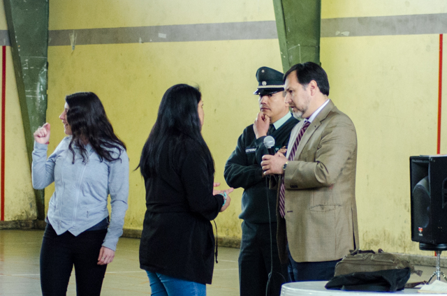Al diálogo participativo asistió toda la población penal femenina de la cárcel de Osorno.
