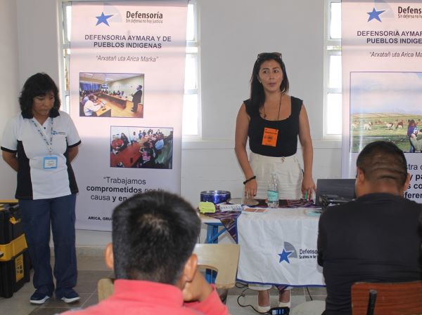 La charla abord&oacute; los principales desaf&iacute;os que enfrenta la defensa activa de personas ind&iacute;genas.