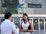 Defensora penal pública de la DRMS Luigina Veliz, pide cambiar medidas cautelares de su representado.