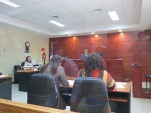 La audiencia de formalización de mujer imputada por el delito de parricidio se llevó a cabo en el Juzgado de Garantia de Molina.