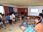 Activa participación de los pobladores tuvo la charla sobre Defensa Especializada Indígena en el poblado pampino de Huara, en la región de Tarapacá.