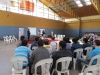La charla en el CCP de Temuco se realizó en el gimnasio del recinto.