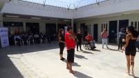 Los internos del CCPC Antofagasta presentaron avances del poryecto "Autoria Teatral: Redescrubro mi vida"