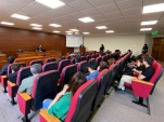 Estudiantes, académicos y profesionales del área de justicia penal asistieron durante tres días al seminario de Derecho Penitenciario.