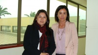 La Defensora Regional Loreto Flores visitó a la juez presidente del Tribunal Oral en lo Penal de Antofagasta, Ingrid Castillo Fuenzalida. 