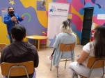 En el Centro Penitencairio Femenino de Antofagasta se llevó a cabo una charla para mujeres lactantes y las que viven con hijos menores de dos años