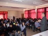 Los alumnos de la escuela El Chañar de Copiapó se mostraron muy interesados en la charla sobre responsabilidad penal adolescente.