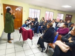 Charla en el colegio Santa Familia