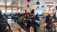 DPP Aysén continúa desarrollando charlas a estudiantes de la región.