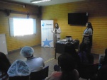 con gran interés la internas del CPF de Temuco participaron de esta charla informativa 