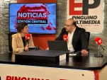 Defensora Nacional durante la entrevista. 