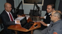 Luis Soto conversó con los académicos en el espacio qiue se emite todso los miércoles en Radio UACH 