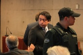 El defensor penal público, Eduardo Camus, quien representa a Nataly Casanova en el caso conocido como “Bombazos en el Metro de Santiago