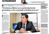Entrevista a Jefe de Estudios Mario Quezada en diario El Austral Temuco 