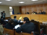 Los intervinientes comienzan sus alegatos ante la sala de la Corte de Apelaciones de Iquique.