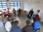 Aspecto del encuentro entre defensores de la Defensoría Penal en el Maule y jóvenes privados de libertad de Talca.