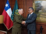 El Defensor Nacional se despidió del nuevo general director de Carabineros y valoró el trabajo logrado entre ambas instituciones.