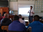 El defensor penitenciario Juan Pablo Alday realiza charla informativa en Centro Penitenciario de Nueva Imperial en La Araucanía 