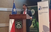 Pablo Aranda, jefe nacional de estudios y proyectos participó en seminario organizado conjuntamente con Carabineros de Chile en Antofagasta
