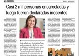 Nota publicada en diario La Region