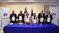 Los representantes de los órganos intervinientes y servicios vinculados con los tibunales de tratamiento de drogas firmaron protocolo