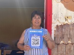 María Angélica Marín, Presidenta de la Junta de Vecinos Colhue - La Poza, de Isla Huar.