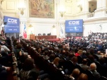 La ceremonia se efectuó en el Salón de Honor del ex Congreso Nacional, en Santiago.