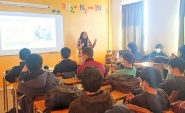 Estudiantes de primeros medios del Liceo Industrial de Rengo, participaron en charla RPA.